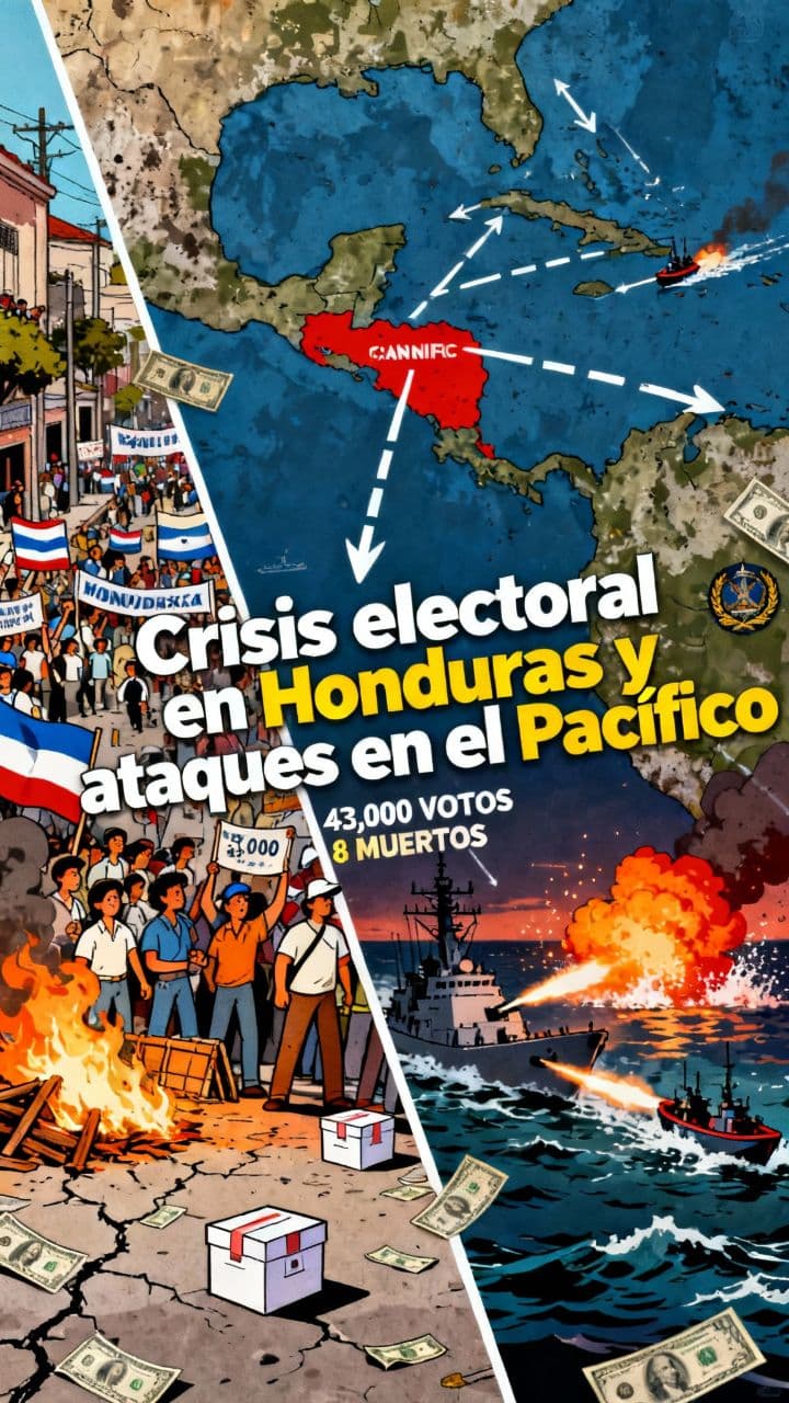 Crisis electoral en Honduras y ataques en el Pacífico