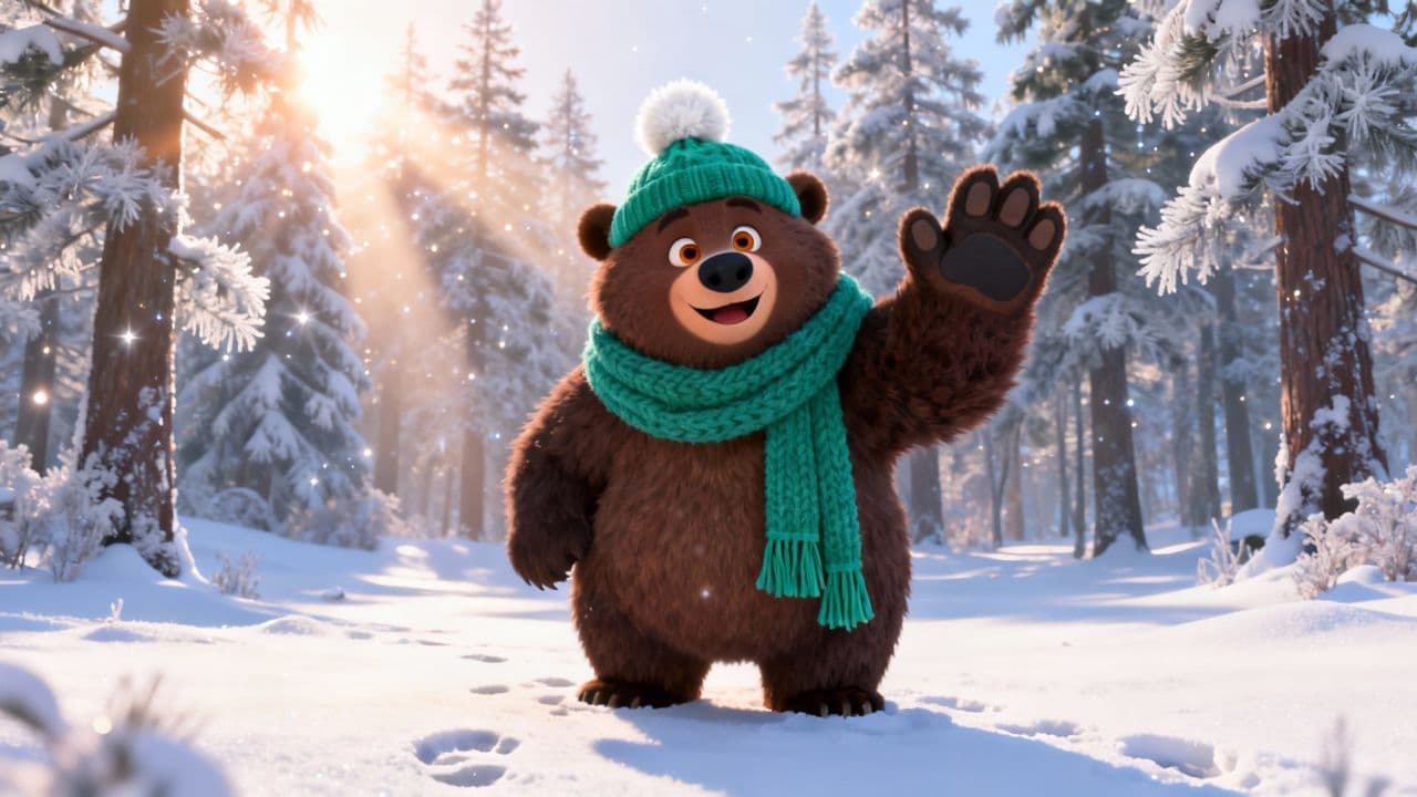 Tim, der Erklärbär tanzt durch den Winter (duplicated)