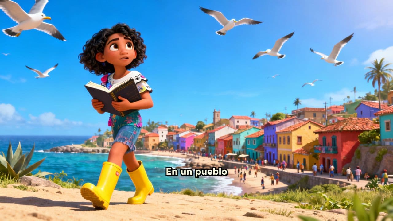 Lucía y la Estrella que Quería Ser Poema