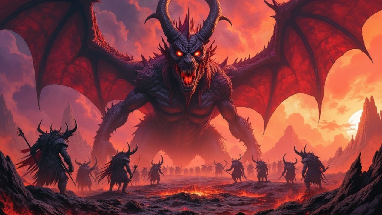Dragon and Demonic Warriors Unite