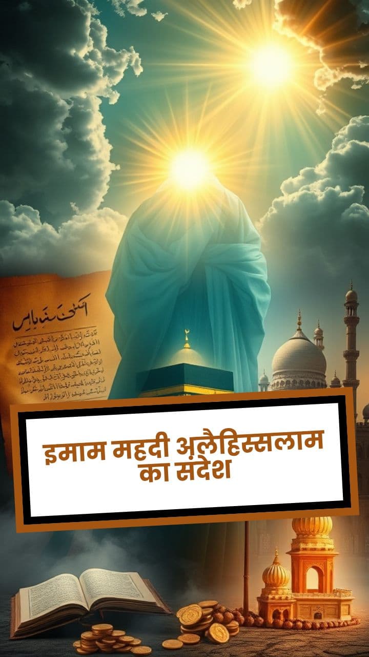 इमाम महदी अलैहिस्सलाम का संदेश