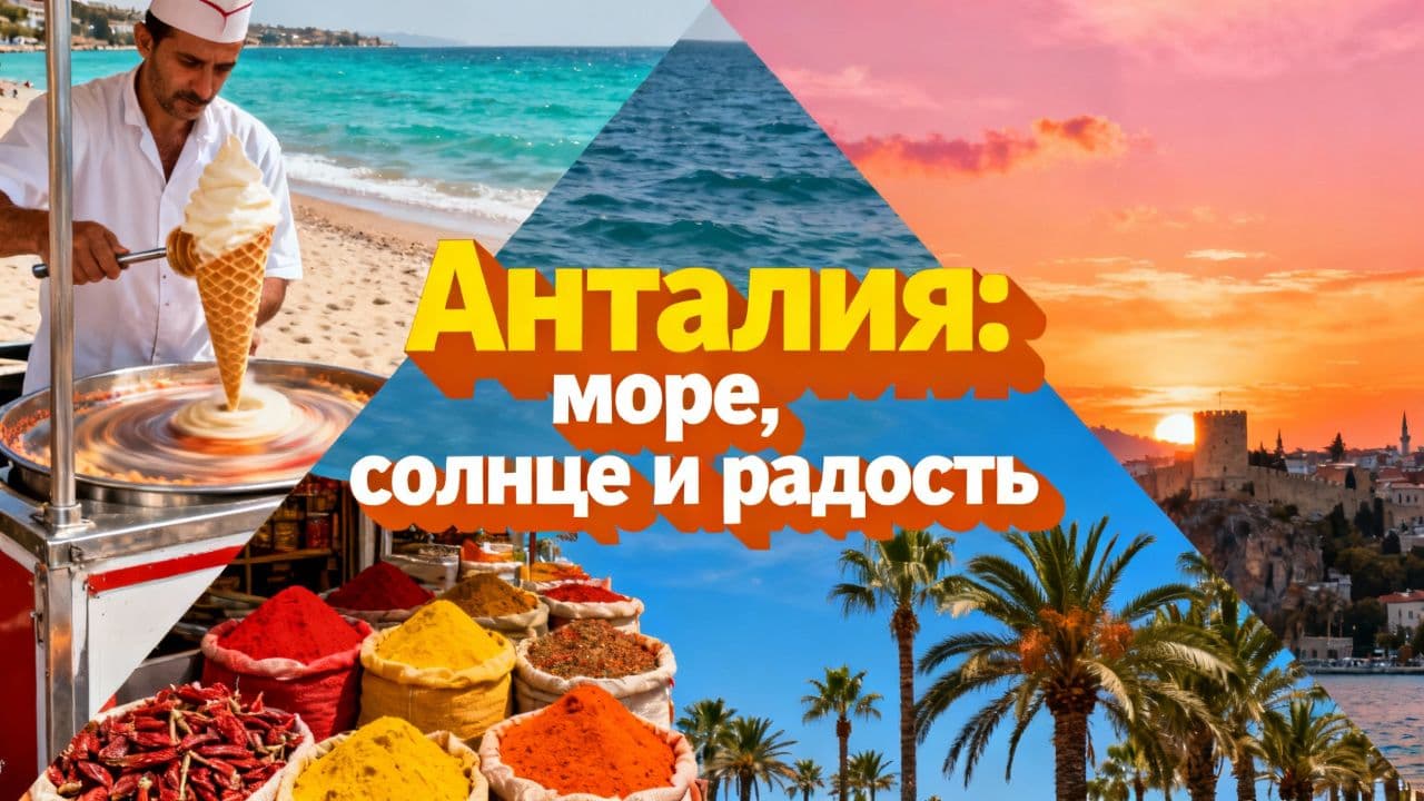 Анталия: море, солнце и радость