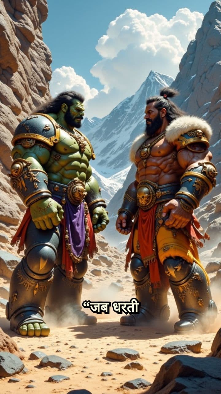 हल्क बनाम भीम: सम्मान की जीत