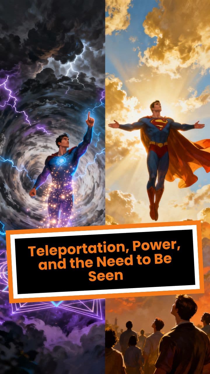 Teleportation, Power, and the Need to Be Seen