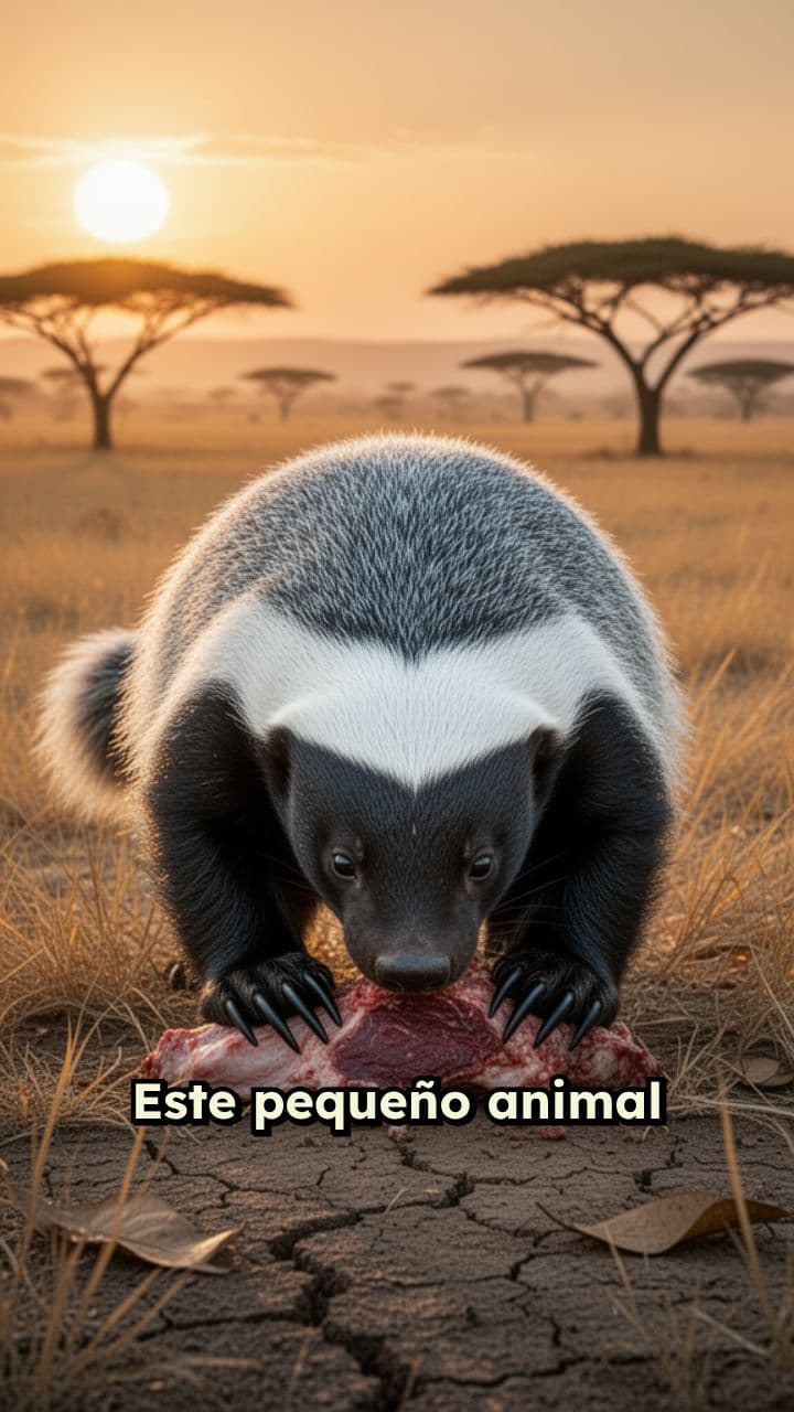 Coraje frente a leones hambrientos