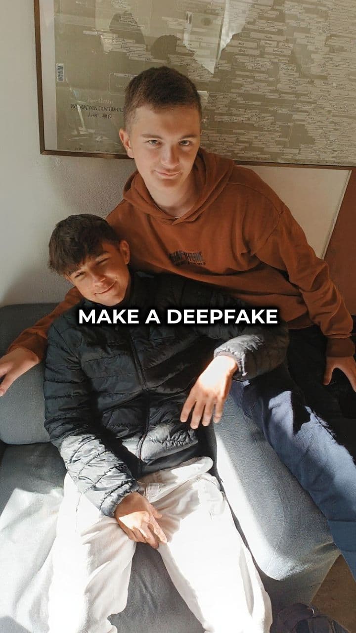 Deepfake French Kiss Request