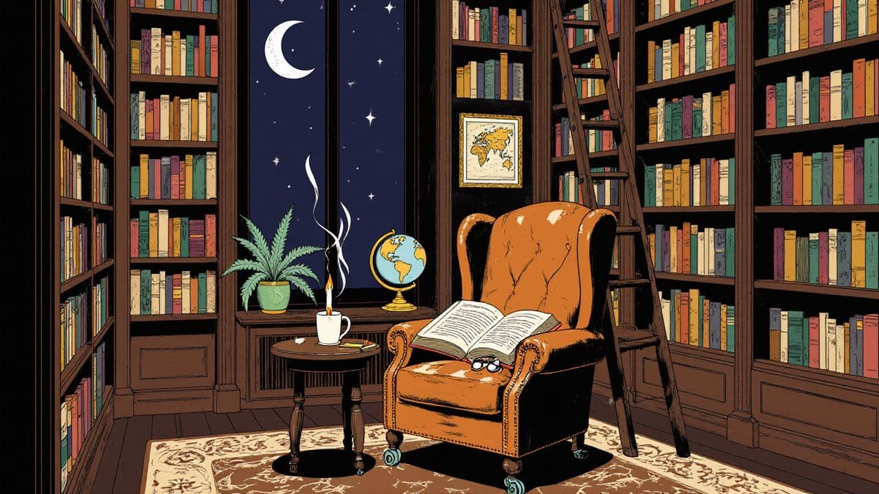 Midnight Library Lo-fi Loop