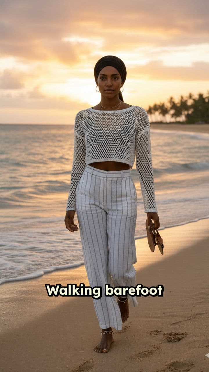 Beach Bliss or Barefoot Burn?