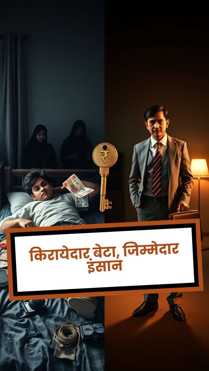 किरायेदार बेटा, जिम्मेदार इंसान