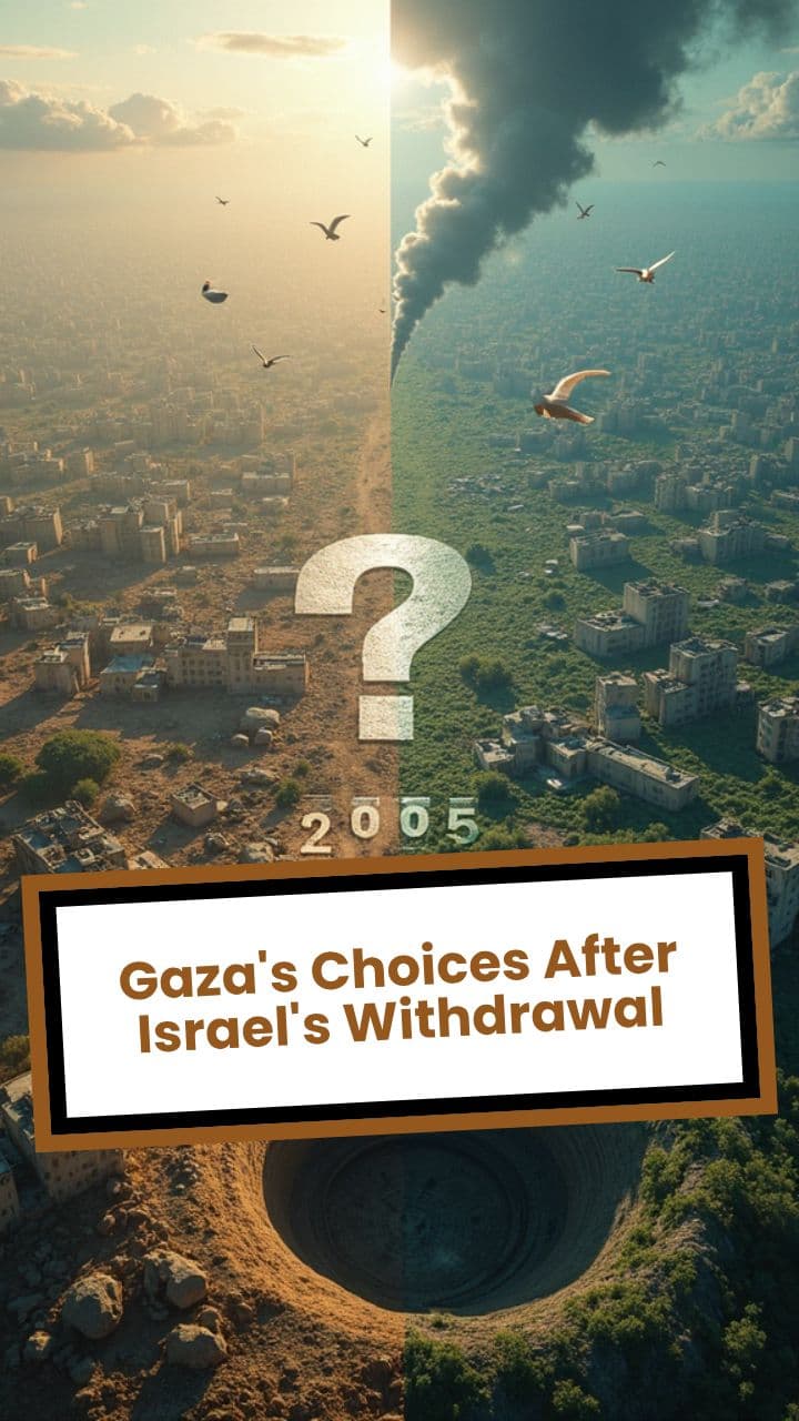 Gaza's Choices After Israel's Withdrawal