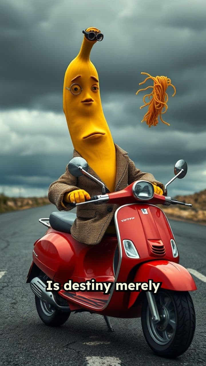 Philosophical Banana's Spaghetti Ride