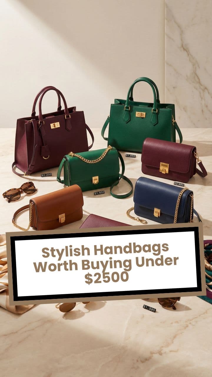 Stylish Handbags Worth Buying Under $2500