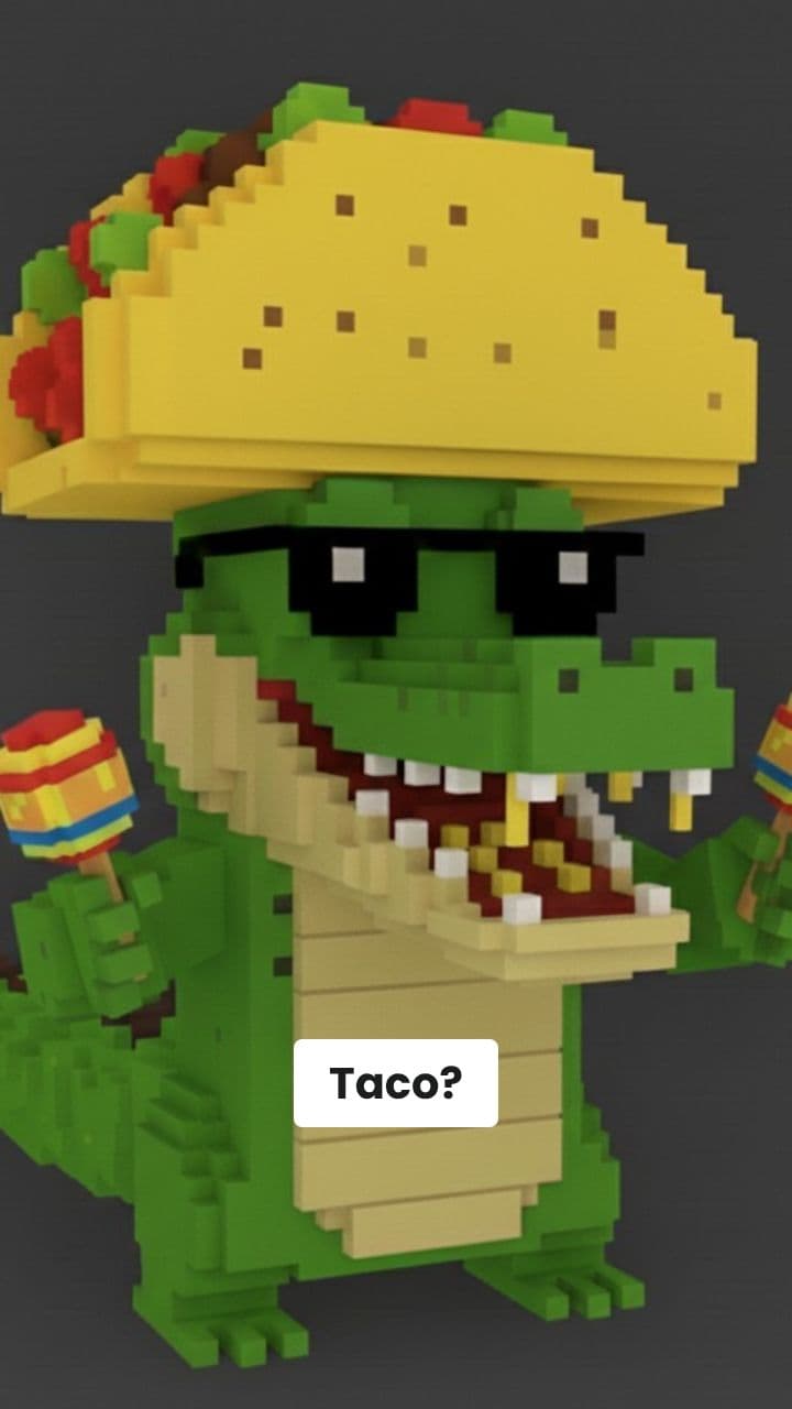 Voxel Alligator in fuga