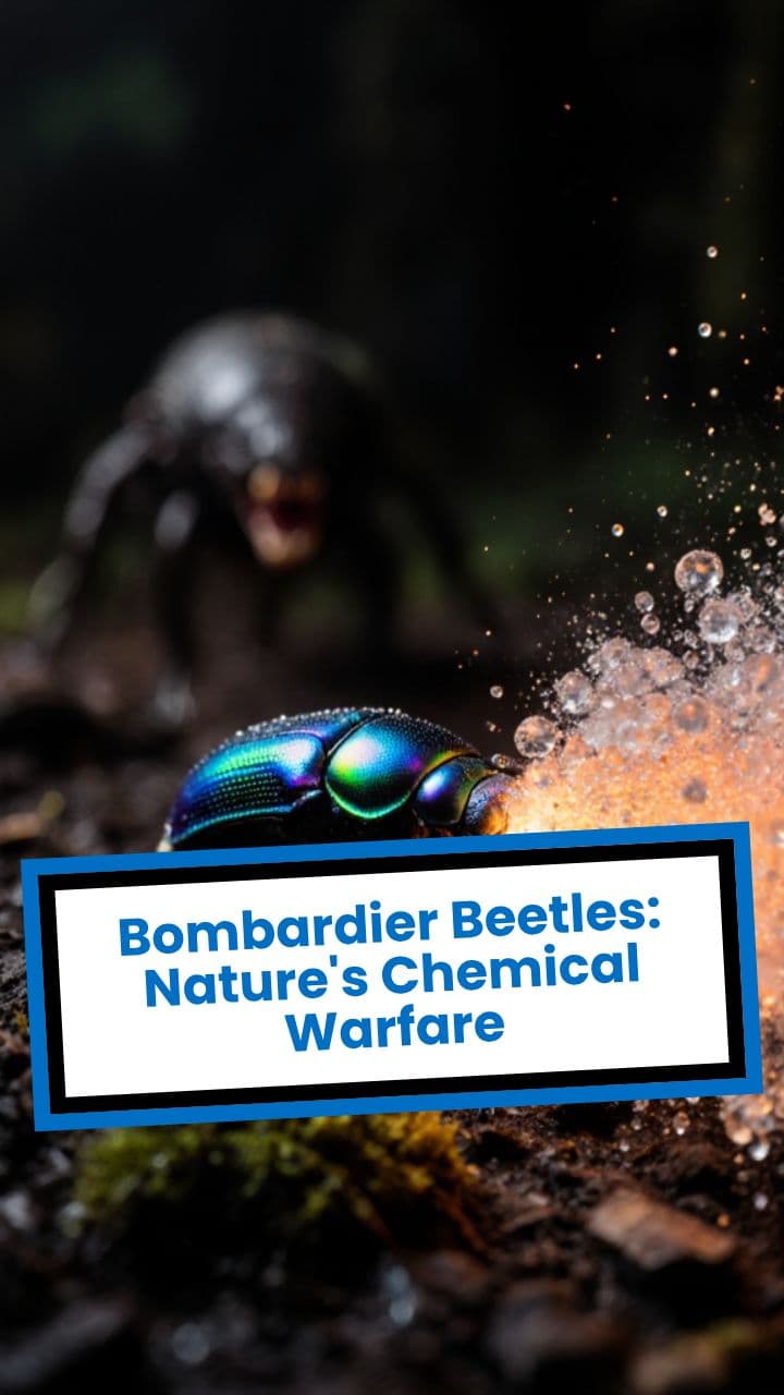 Bombardier Beetles: Nature's Chemical Warfare