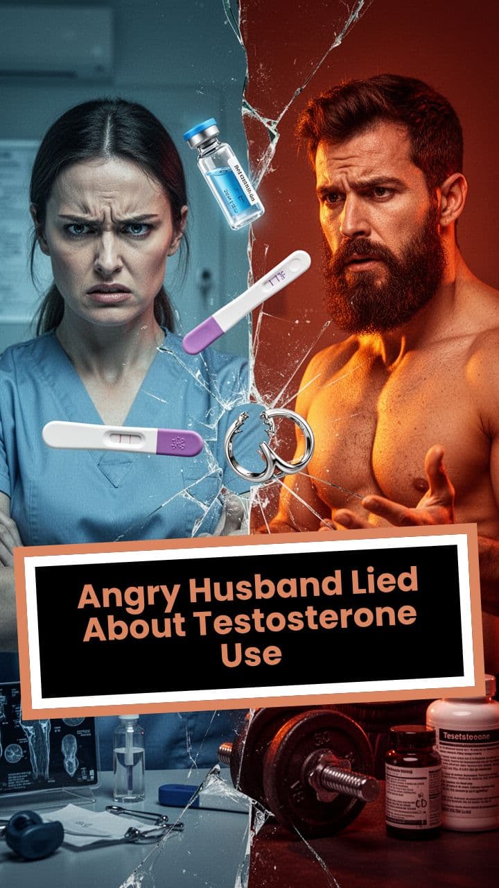 Angry Husband Lied About Testosterone Use