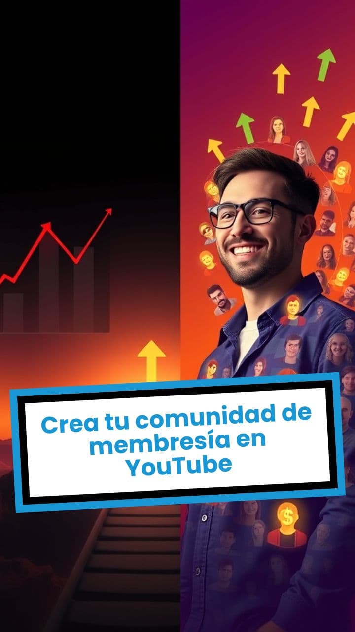 Crea tu comunidad de membresía en YouTube