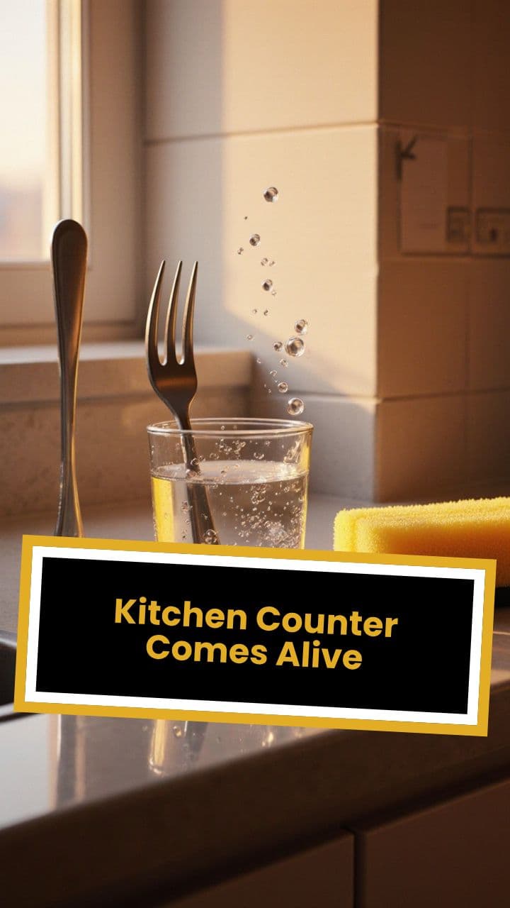 Kitchen Counter Comes Alive