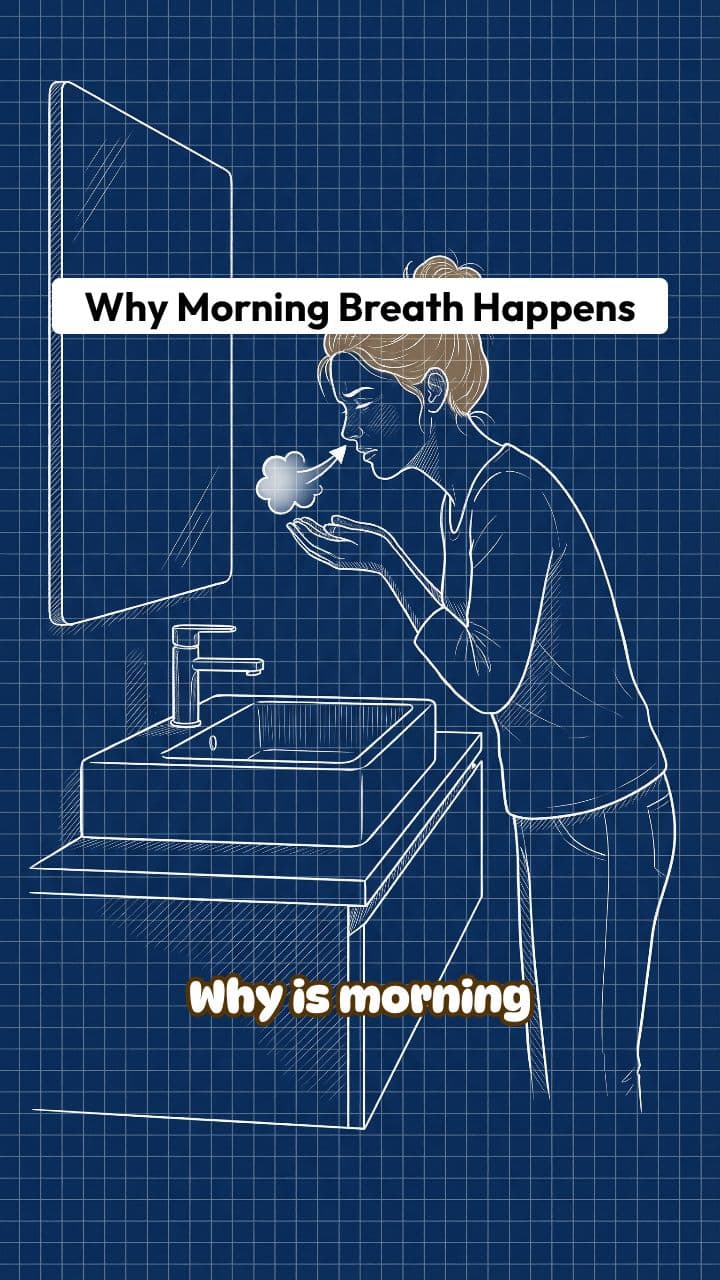 Why Morning Breath Happens