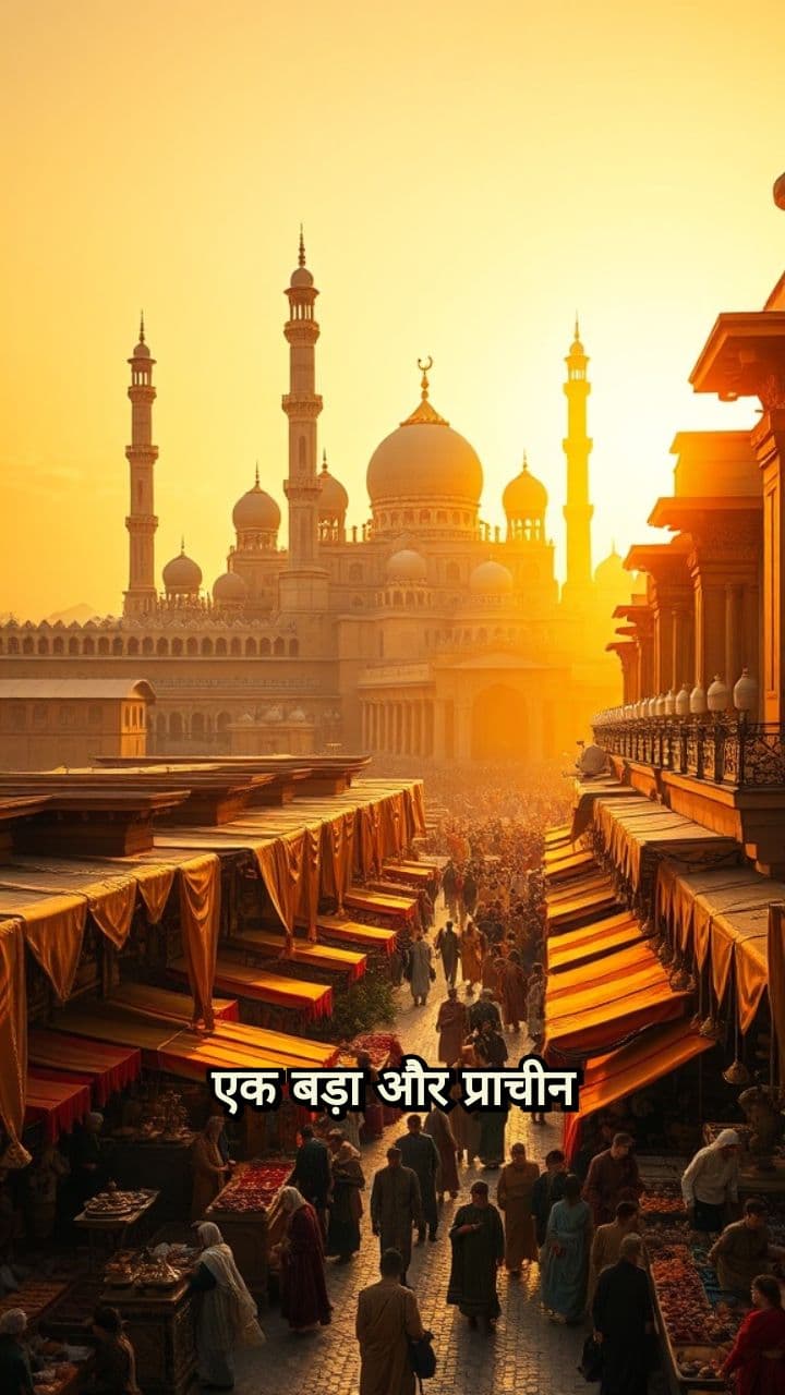 प्राचीन शहर और राजा का महल