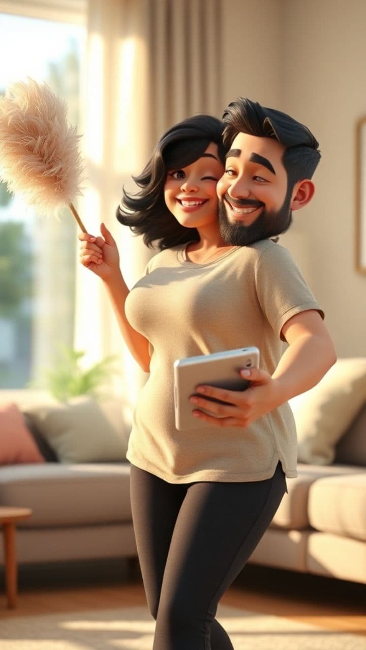 Canto e ballo con Fabio in videochiamata