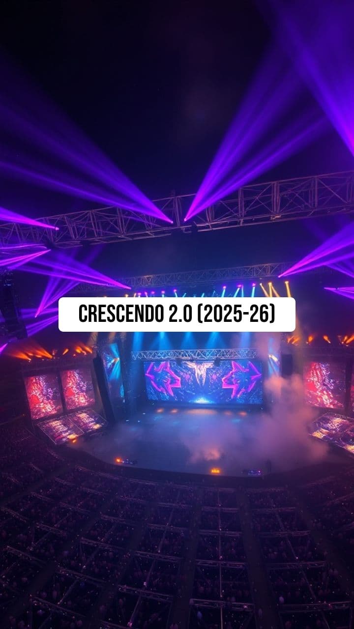 CRESCENDO 2.0 (2025-26) Title Sequence