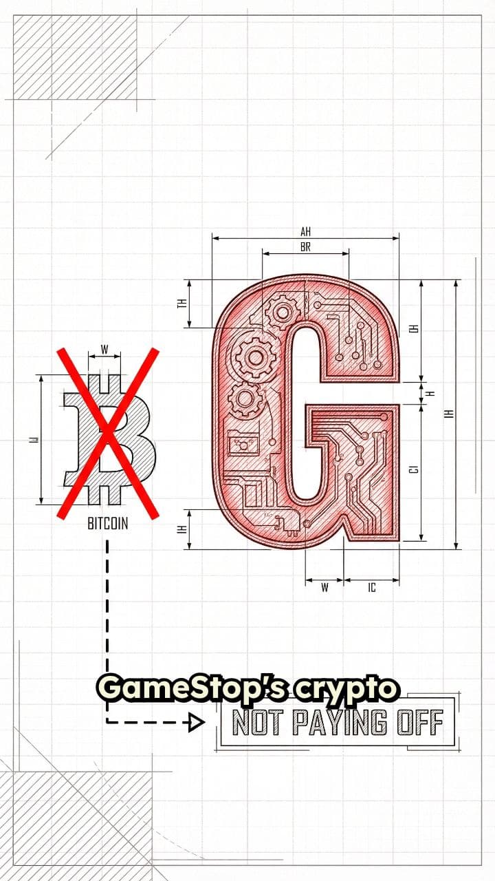 GameStop's Crypto Losses Mount