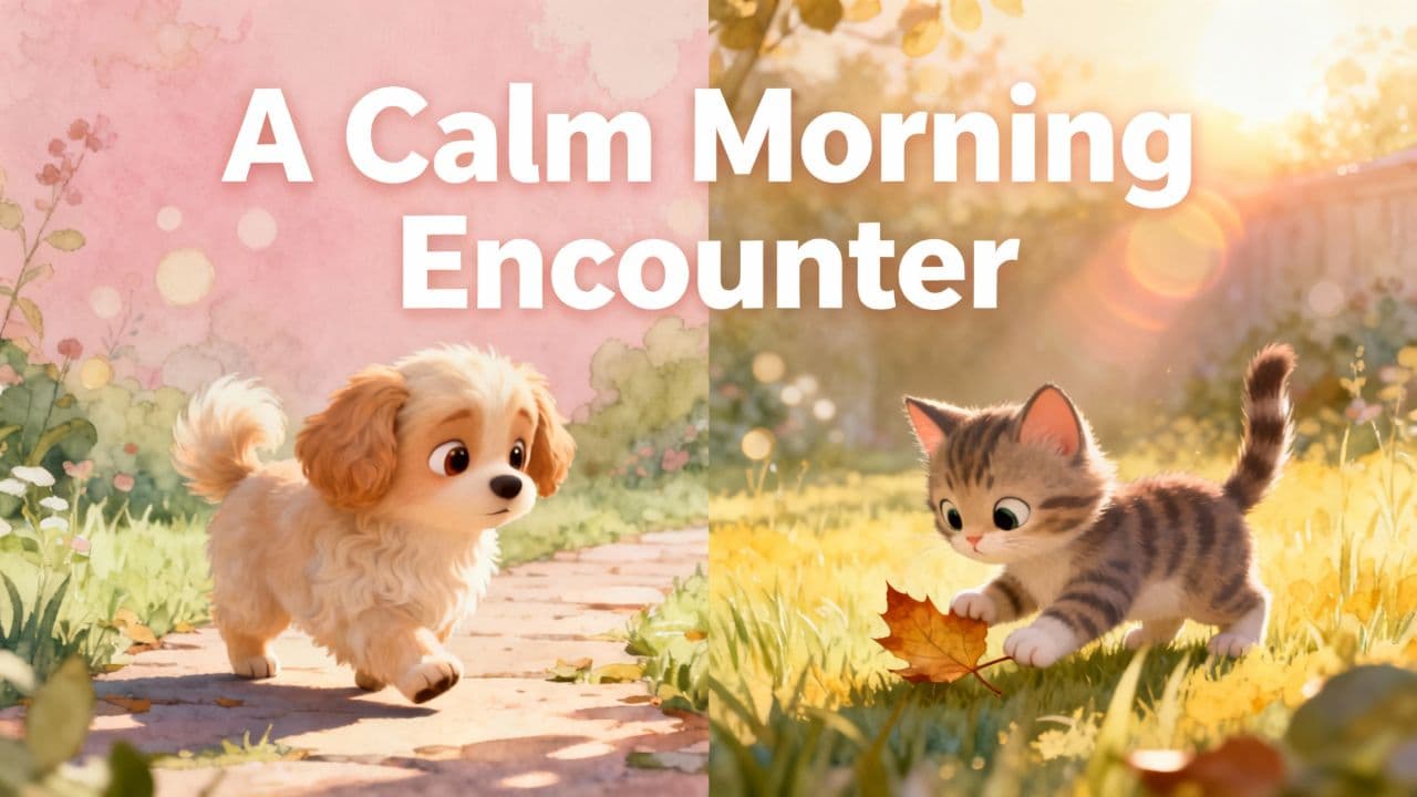 A Calm Morning Encounter