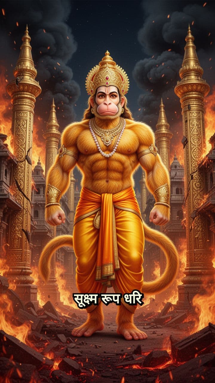 Hanuman's Great Feats