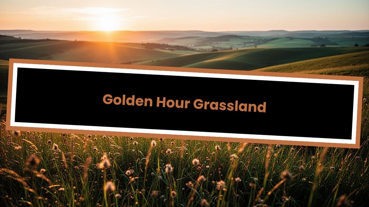 Golden Hour Grassland