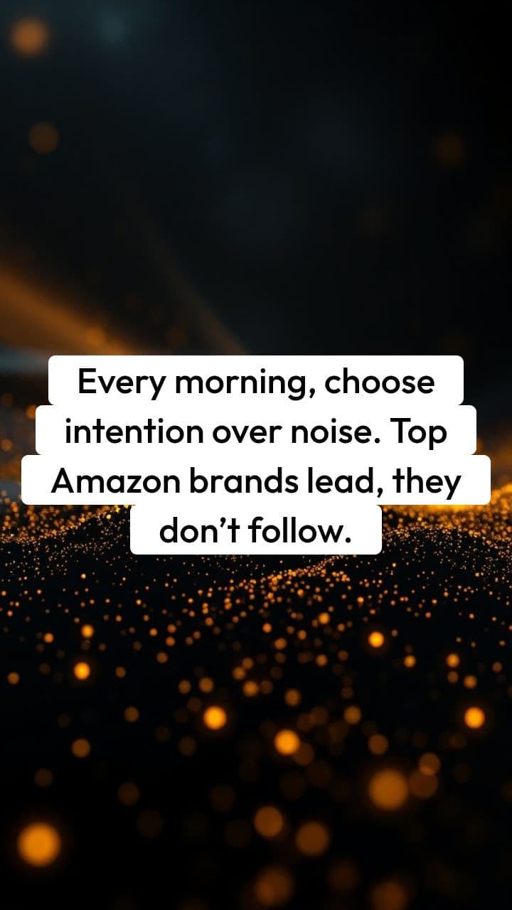 Amazon Agency: Lead, Don't Follow