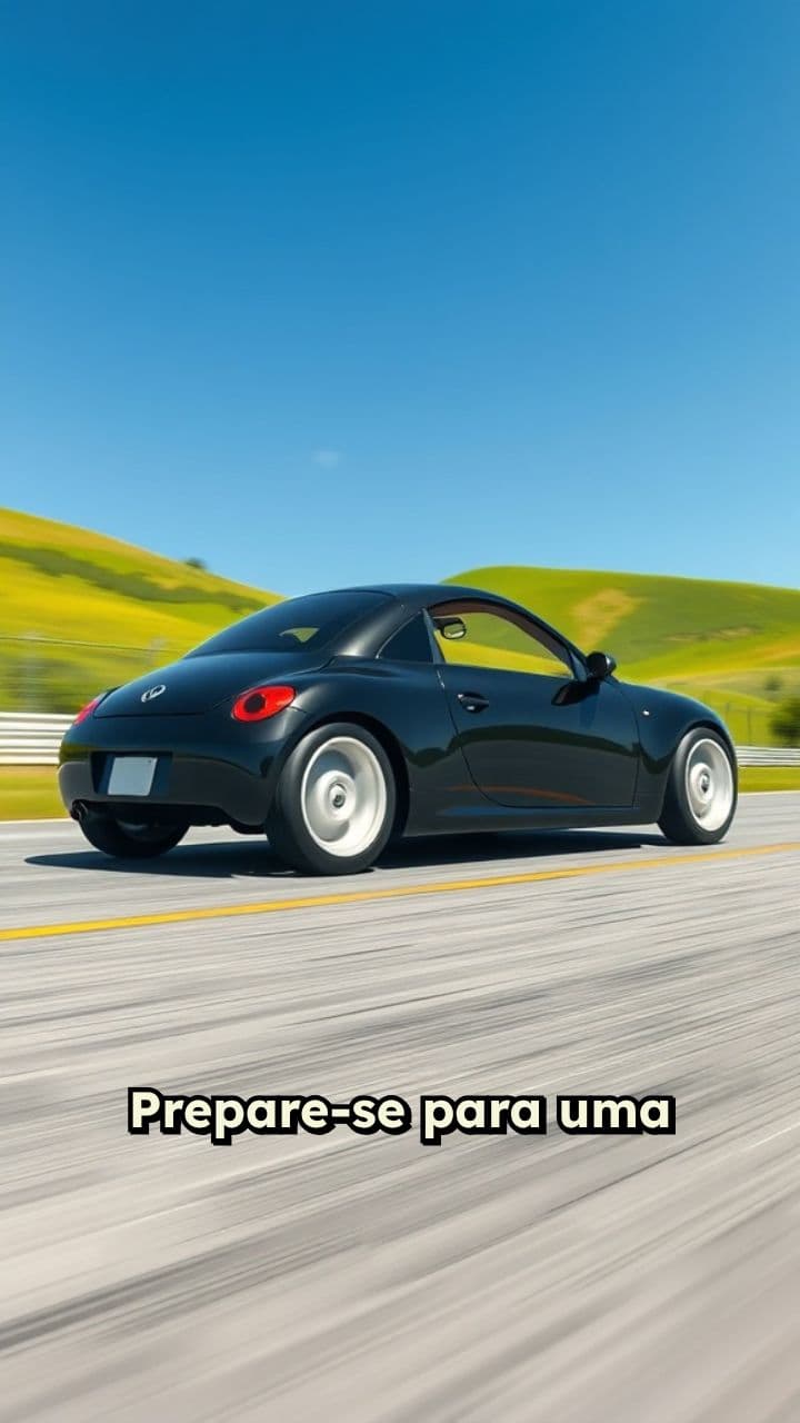 Carro Rebaixado Cartoon 2D