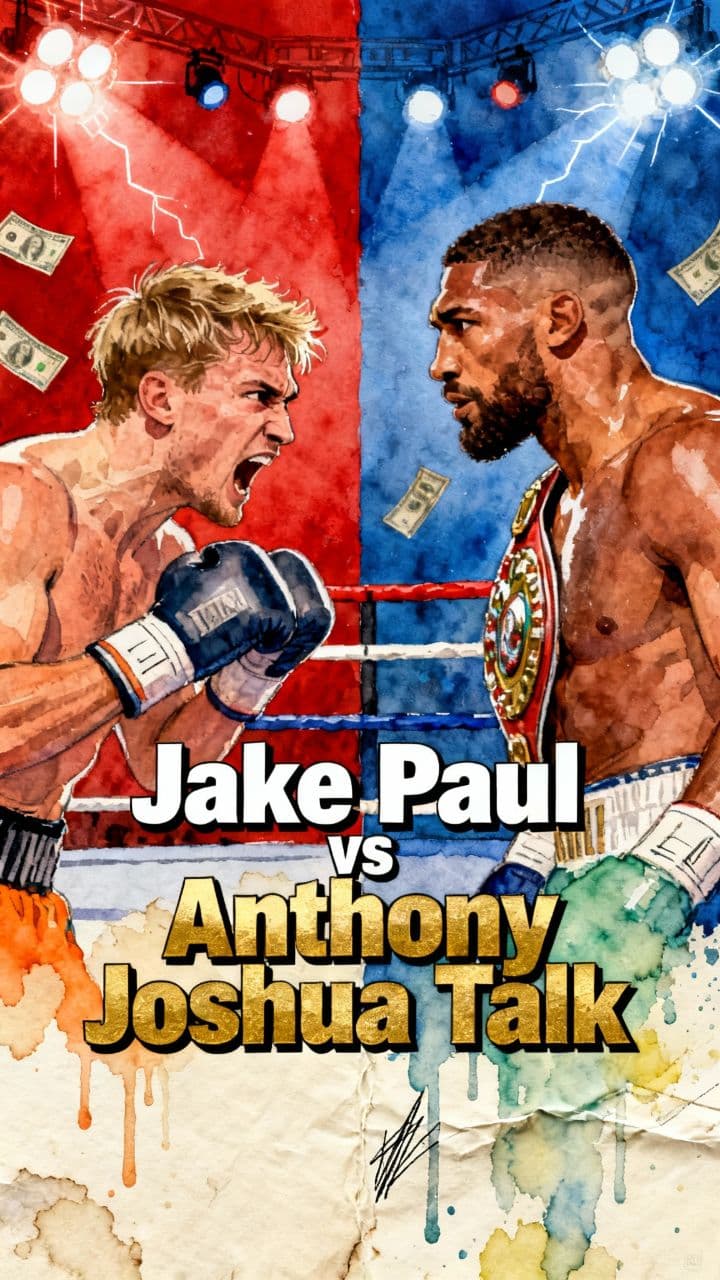 Jake Paul vs Anthony Joshua Talk