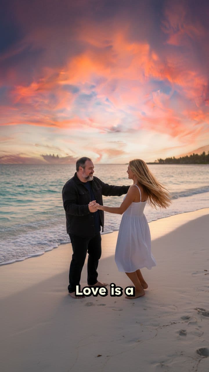 A Family's Love on the Shore