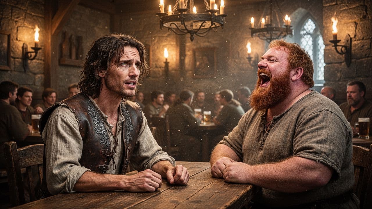 Roi fou et dame du lac