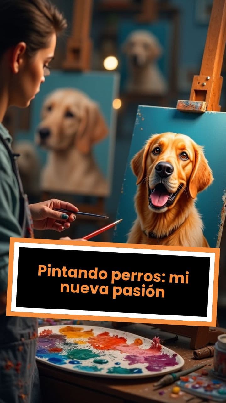 Pintando perros: mi nueva pasión