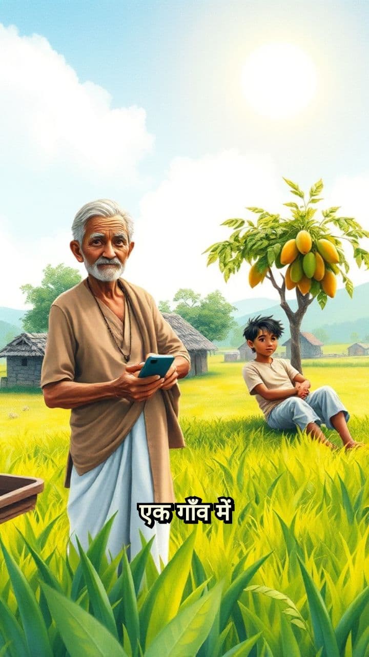 आलसी बेटे और किसान की कहानी (The Story of the Lazy Son and the Farmer)