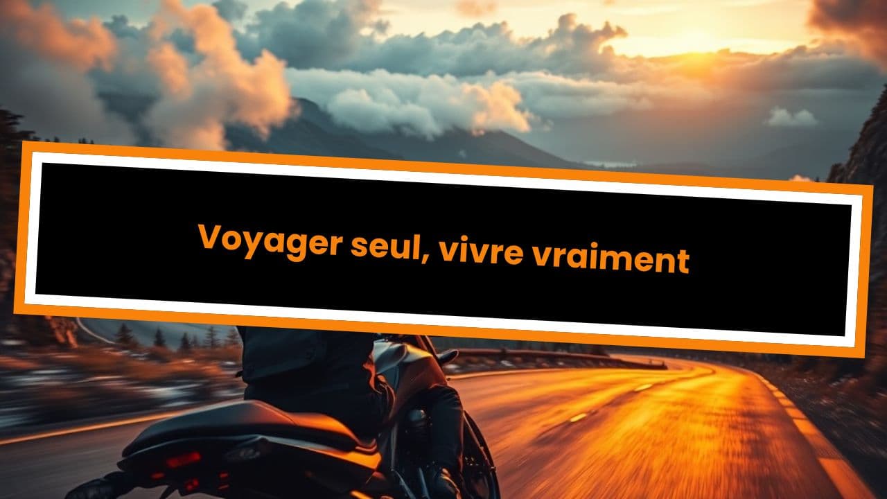 Voyager seul, vivre vraiment