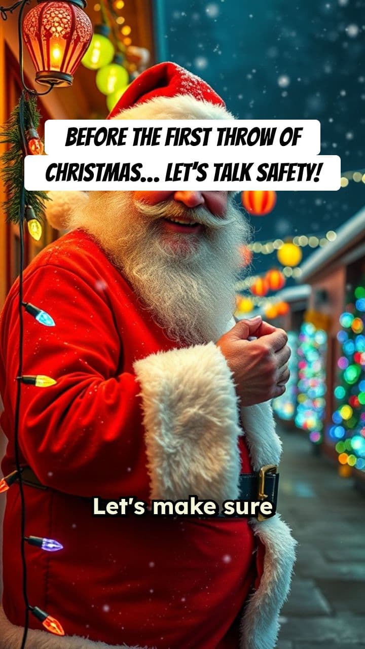 Axe-Mas Safety: Stay Sharp, Stay Merry!