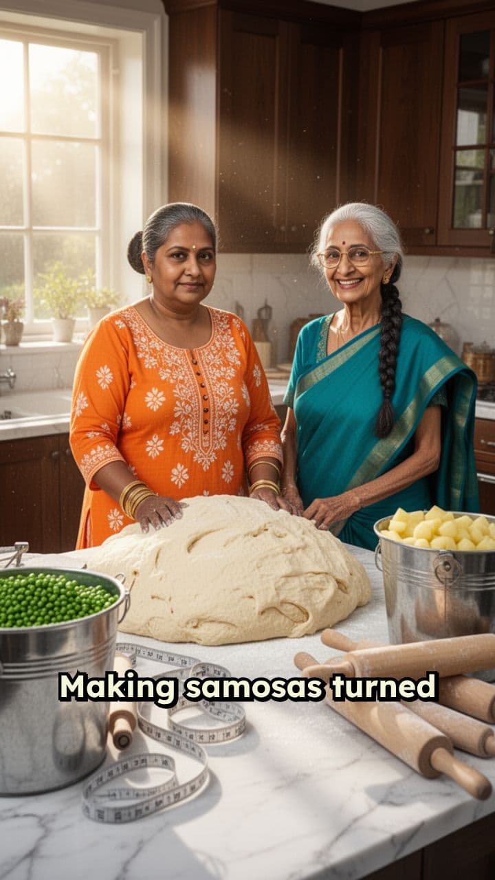 Giant Samosa Construction Project