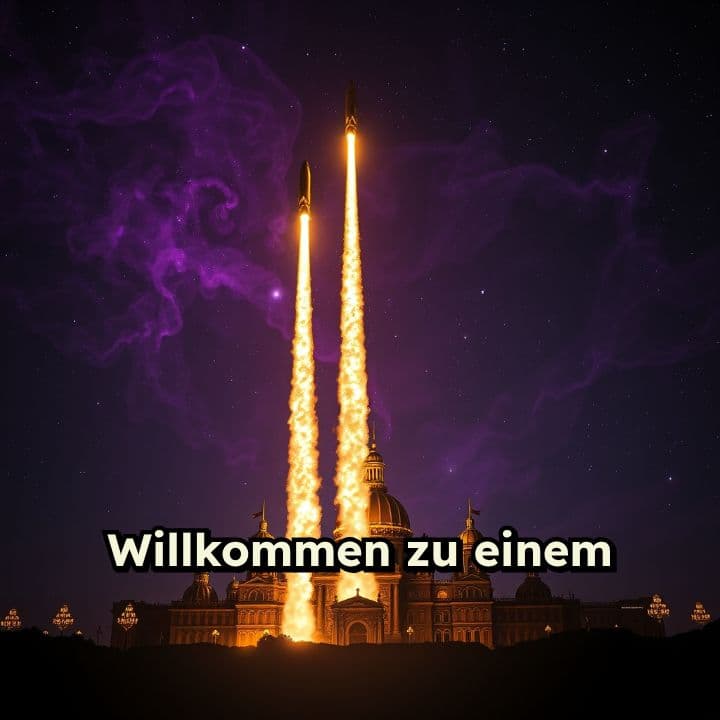 Gilded Cosmic Fireworks Display