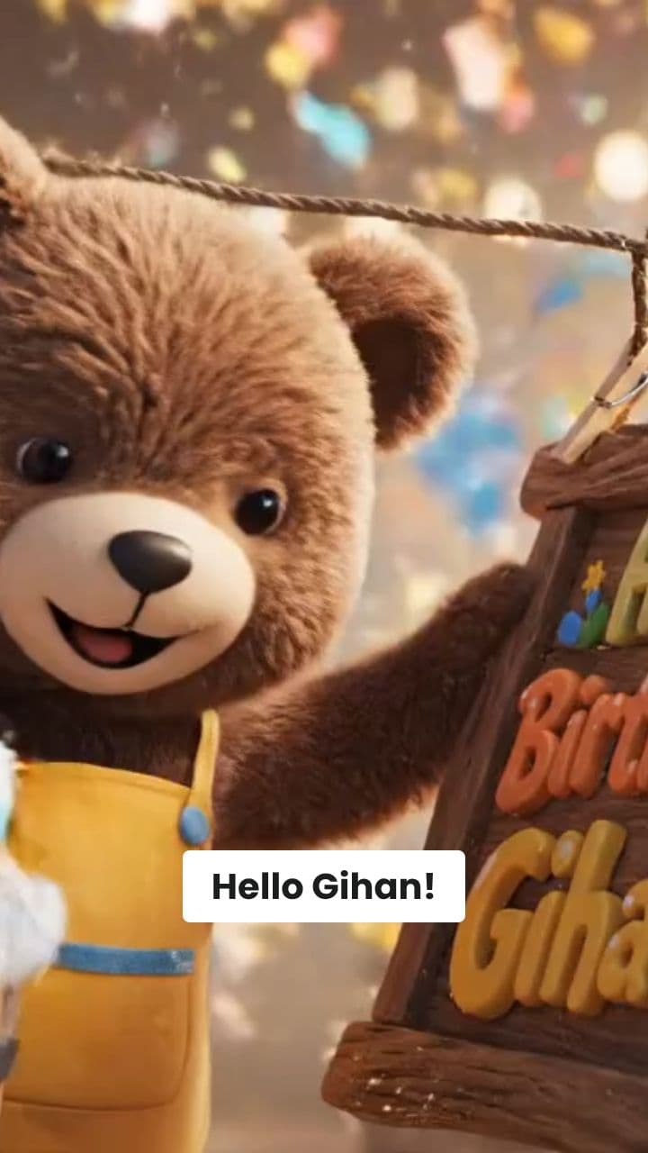 A Birthday Wish for Gihan