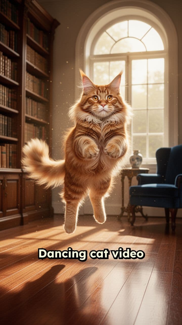 Dancing Cat Video
