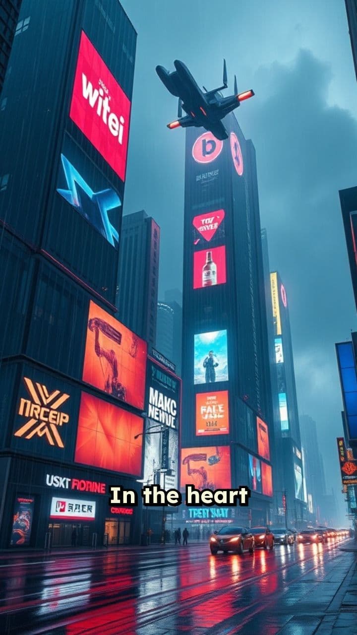 Cyberpunk City Billboards