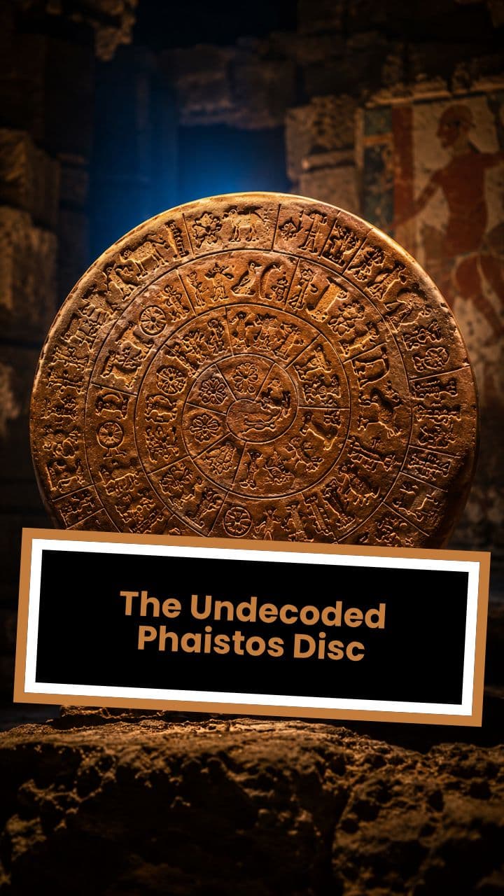 The Undecoded Phaistos Disc