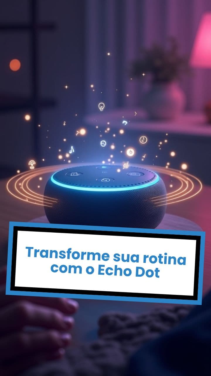 Transforme sua rotina com o Echo Dot