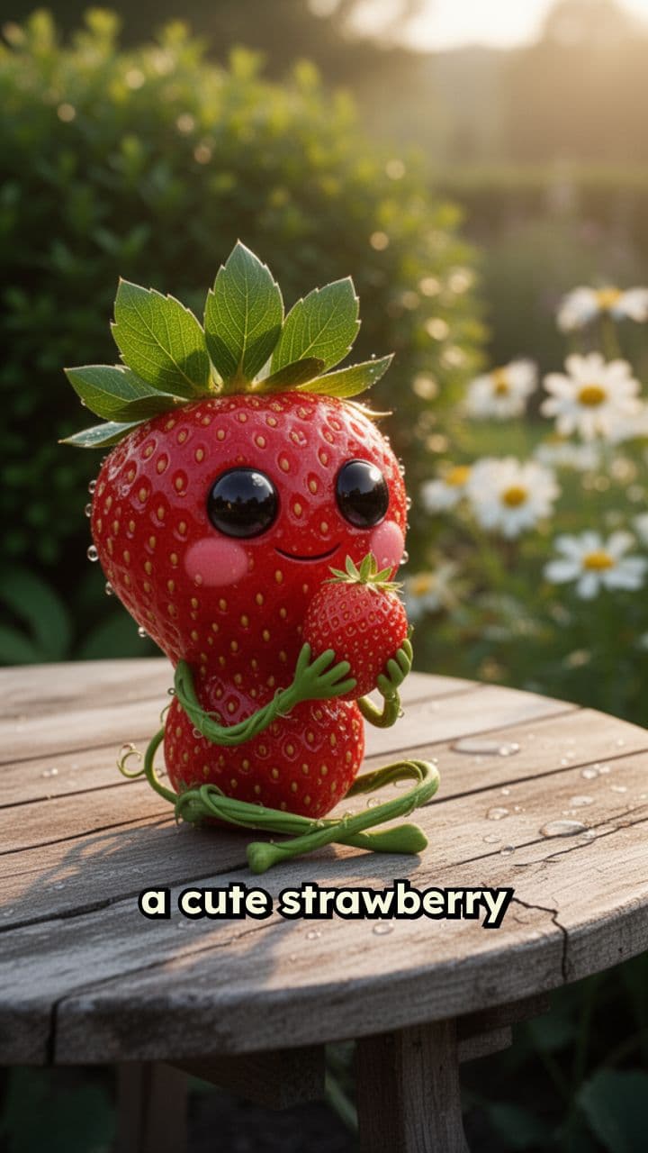 Strawberry Eating Strawberry