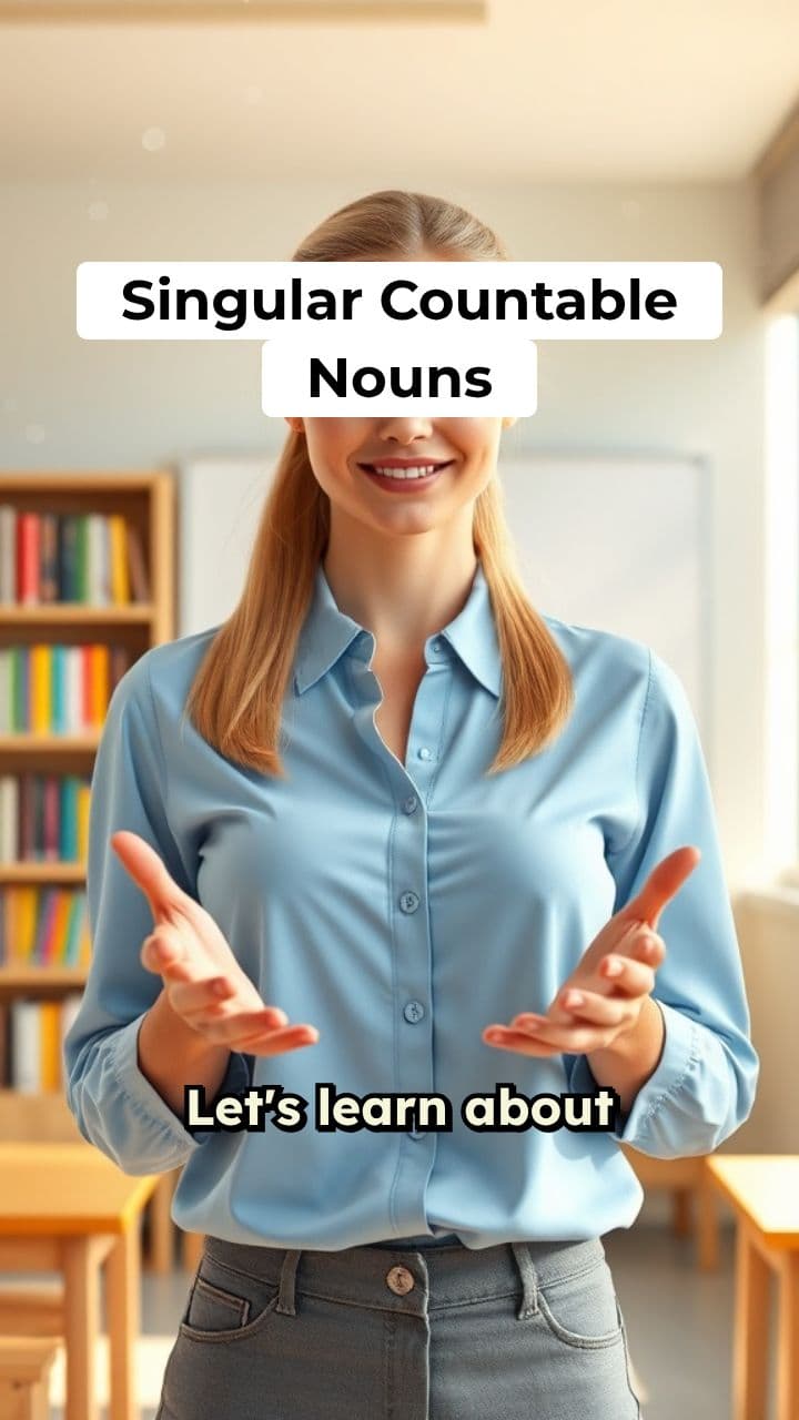 Singular Countable Nouns Explained