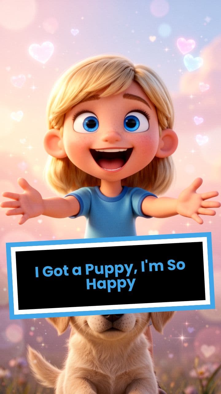 I Got a Puppy, I'm So Happy