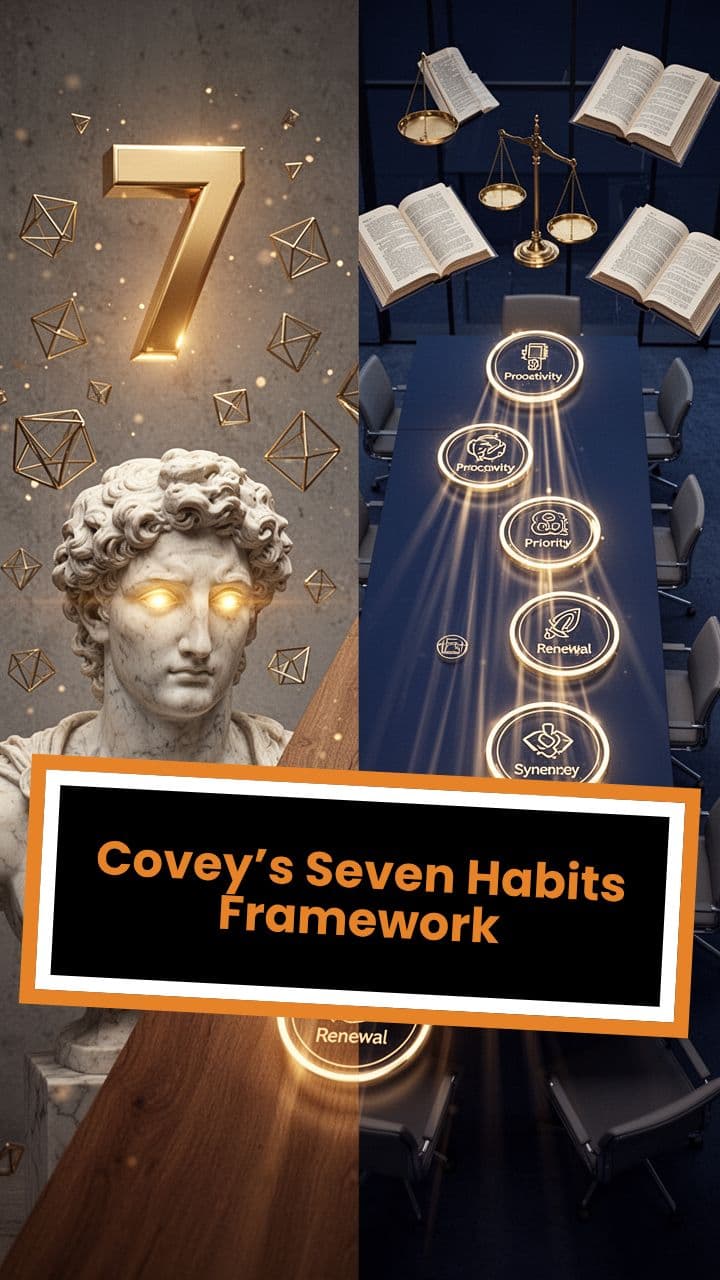 Covey’s Seven Habits Framework
