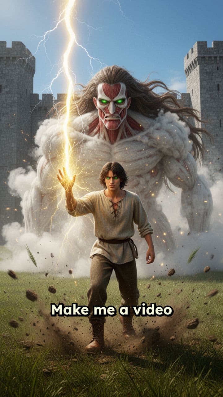 Attack Titan Transformation Video